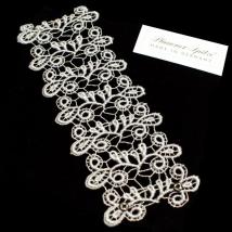 Breites Armband Viviana - Silbergrau 