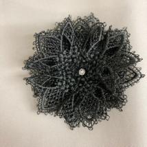 Brosche Sophie - Anthrazit 