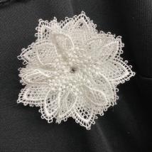 Brosche Sophie - Creme 