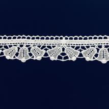 Deko-Spitze Helsinki 2,9 cm in Weiss 