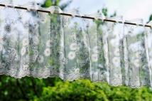 Design 66800 - Florentiner Gardine - Farbe Creme 40 cm