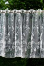 Design 66800 - Florentiner Gardine - Farbe Creme 60 cm