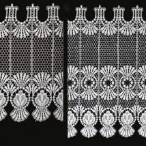 Gardine Design 68366 55 cm  | Champagner