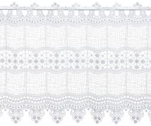 Scheibengardine Spitze Design 69348 45 cm