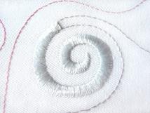 Design Brise - 72 x 72 cm eckig Clouds, Multi-Rot & Grau