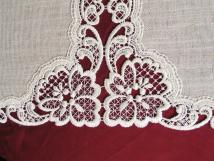 Design Lugano - 30 x 90 cm eckig Leinen L