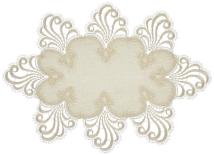 Design Nizza - 45 x 80 cm oval Jacquard M 