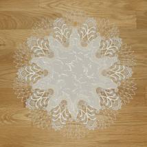 Tischdecke Design Oslo - 32 cm rund Damast E