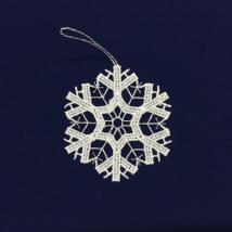 Eiskristall D - Silber & Creme 