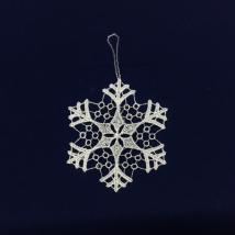 Eiskristall B - Silber & Creme 