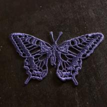 Motiv Schmetterling - Indigo Blau 