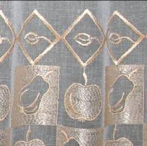 Panneaux "Apfel und Birne" - in Lachs 