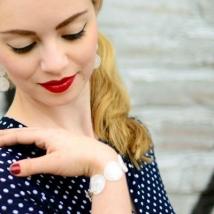 Armband Audrey - Creme 