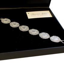 Armband Audrey - Silbergrau 