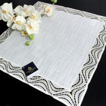 Design Luzern - 24 x 24 cm eckig Beige | Acrylleinen AL