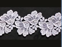 Borte aus Bio-Baumwolle Design 69586 - weiss 