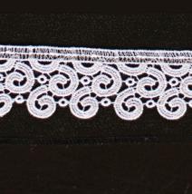 Borte aus Bio-Baumwolle Design 69654 - weiss 