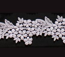 Borte aus Bio-Baumwolle Design 84944 - weiss <250m Abnahme ORGANIC