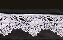 Borte aus Bio-Baumwolle Design 85046 - weiss <250m Abnahme ORGANIC