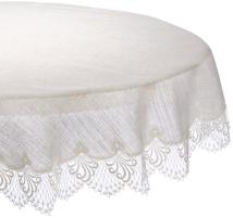 Design Nizza - 150 cm rund Vogtlandleinen L