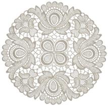 Design Plauen - 22 cm rund Weiß