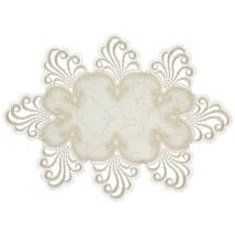 Design Nizza - 25 x 35 cm oval Damast E