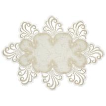 Design Nizza - 25 x 45 cm oval Damast E