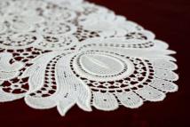 Design Plauen - 25 x 45 cm oval Weiß