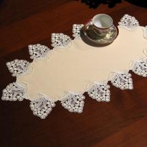 Design Colmar - 26 x 45 cm oval Damast E