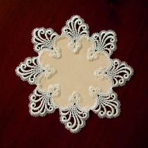 Design Nizza - 28 cm rund Polyestersatin S