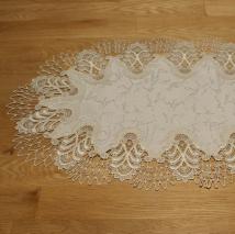 Tischdecke Design Oslo - 34x55 cm oval Vogtlandleinen L