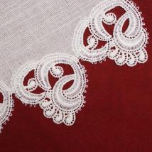 Design Genf - 44 cm rund Vogtlandleinen L