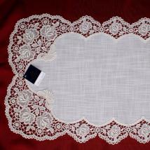 Design Rosenheim - 85 x 85 cm eckig Vogtlandleinen L