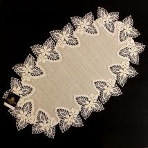 Design Aachen - 36 x 56 cm oval Vogtlandleinen L