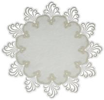 Design Nizza - 40 cm rund Jacquard M 