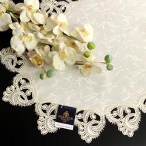 Design Genf - 31 x 54 cm oval Damast E