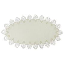 Design Nizza - 45 x 80 cm oval Polyestersatin S