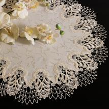 Tischdecke Design Oslo - 46 cm rund Jacquard M