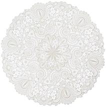 Design Plauen - 60 cm rund Champagner