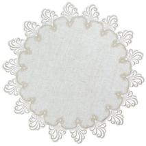 Design Nizza - 60 cm rund Vogtlandleinen L