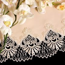 Design Würzburg - 165 cm rund Vogtlandleinen L