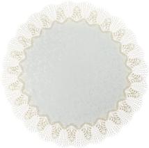 Tischdecke Design Oslo - 65 cm rund Vogtlandleinen L