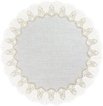 Tischdecke Design Oslo - 80 cm rund Damast E