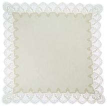 Design Nizza - 90 x 90 cm eckig - breite Spitze 