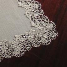 Tischläufer Design Madrid - 37 x 86 cm eckig Vogtlandleinen L