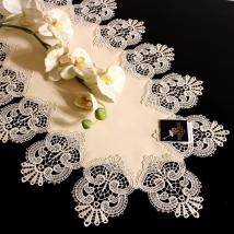 Design Frankfurt - 40 x 70 cm oval Vogtlandleinen L