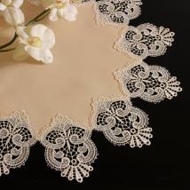 Design Frankfurt - 57 cm rund Damast E