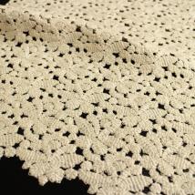 Guipure-Allover aus BIO-Baumwolle Design 69554 - roh 