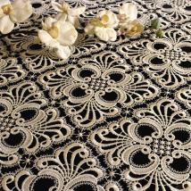 Tischdecken Nizza Guipure-Spitze | große Decken | versch. Größen 