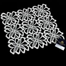 Tischdecke Turin klein | 24x24 cm glänzend